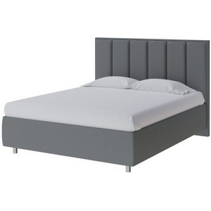 Изображение товара PROxSON Кровать Routa без основания (Ткань: Рогожка Savana Grey (серый)) 80x190