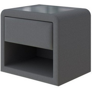 Изображение товара PROxSON Тумба Cube (Ткань: Рогожка Savana Grey (серый)) 52x41