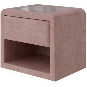 Изображение товара PROxSON Тумба Cube (Ткань: Велюр Лофти Мокко) 52x41