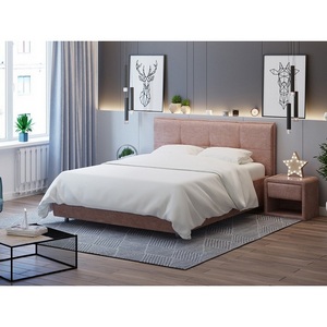 Изображение товара PROxSON Кровать Lino без основания (Ткань: Велюр Лофти Мокко) 200x190