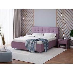 Изображение товара PROxSON Кровать Nety без основания (Ткань: Велюр Лофти Слива) 140x190