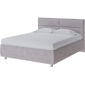 Изображение товара PROxSON Кровать Pado без основания (Ткань: Велюр Лофти Серый) 140x200