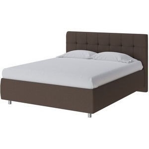 Изображение товара PROxSON Кровать Nety без основания (Ткань: Рогожка Savana Chocolate (шоколад)) 120x190