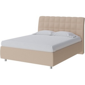 Изображение товара PROxSON Кровать Volumo без основания (Ткань: Рогожка Savana Camel (бежевый)) 200x200