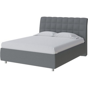 Изображение товара PROxSON Кровать Volumo без основания (Ткань: Рогожка Savana Grey (серый)) 140x200