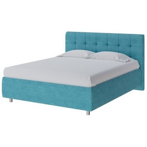 Изображение товара PROxSON Кровать Nety без основания (Ткань: Велюр Лофти Лазурь) 140x200
