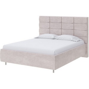 Изображение товара PROxSON Кровать Shapy без основания (Ткань: Велюр Лофти Бежевый) 160x190