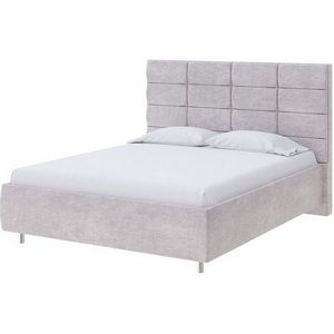 Изображение товара PROxSON Кровать Shapy без основания (Ткань: Велюр Лофти Серый) 160x190
