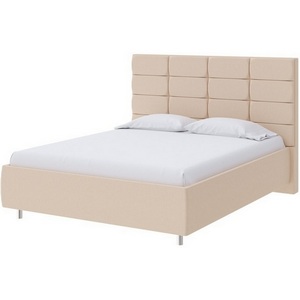 Изображение товара PROxSON Кровать Shapy без основания (Ткань: Рогожка Savana Camel (бежевый)) 90x190