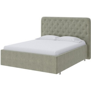 Изображение товара PROxSON Кровать Classic Large (Ткань: Велюр Лофти Олива) 90x200