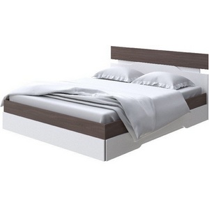 Изображение товара Без бренда Кровать Milton (ЛДСП Ясень Шимо Темный/Белый) 120x190