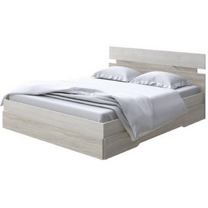 Изображение товара Без бренда Кровать Milton (ЛДСП Дуб Шамони светлый/Ясень Шимо Светлый) 180x200