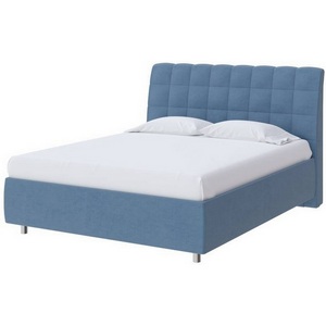 Изображение товара PROxSON Кровать Volumo без основания (Ткань: Рогожка Тетра Голубой) 200x200