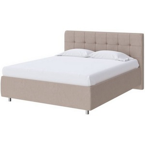 Изображение товара PROxSON Кровать Nety без основания (Ткань: Рогожка Тетра Бежевый) 200x200