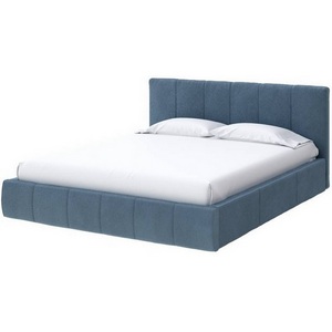 Изображение товара PROxSON Кровать Varna Grand без основания (Ткань: Велюр Monopoly Прованский синий (792)) 140x200