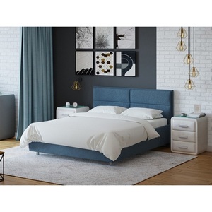 Изображение товара PROxSON Кровать Pado без основания (Ткань: Велюр Monopoly Прованский синий (792)) 80x200