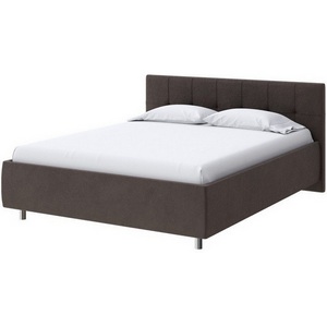 Изображение товара PROxSON Кровать Diamo без основания (Ткань: Велюр Monopoly Горячий шоколад (237)) 140x190