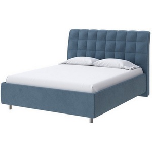 Изображение товара PROxSON Кровать Volumo без основания (Ткань: Велюр Monopoly Прованский синий (792)) 120x200