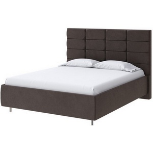 Изображение товара PROxSON Кровать Shapy без основания (Ткань: Велюр Monopoly Горячий шоколад (237)) 120x190