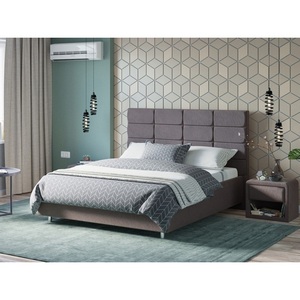 Изображение товара PROxSON Кровать Shapy без основания (Ткань: Велюр Monopoly Капучино (297)) 120x190