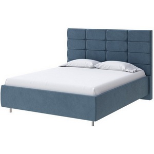 Изображение товара PROxSON Кровать Shapy без основания (Ткань: Велюр Monopoly Прованский синий (792)) 180x200