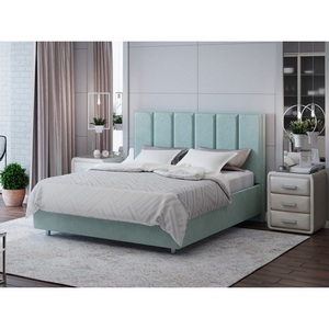 Изображение товара PROxSON Кровать Routa без основания (Ткань: Велюр Monopoly Мятный лёд (670)) 90x190