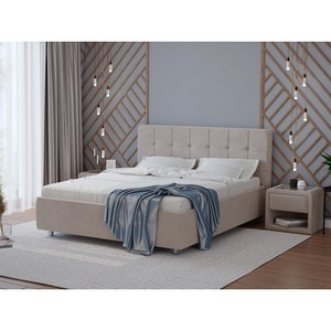 Изображение товара PROxSON Кровать Nety без основания (Ткань: Велюр Monopoly Миндаль (111)) 80x200