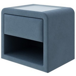 Изображение товара PROxSON Тумба Cube (Ткань: Велюр Monopoly Прованский синий (792)) 52x41