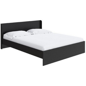 Изображение товара Без бренда Кровать Practica (ЛДСП Черный) 140x190