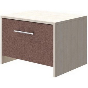 Изображение товара PROxSON Тумба Varna (ЛДСП Дуб Шамони+ткань Дуб Шамони светлый/Tesla Брауни) 51x40