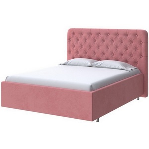 Изображение товара PROxSON Кровать Classic Large (Ткань: Велюр Ultra Ягодный сорбет) 160x200