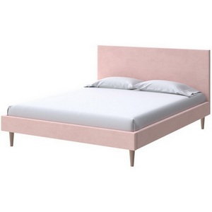 Изображение товара PROxSON Кровать Claro (Ткань: Велюр Ultra Розовый мусс) 140x200