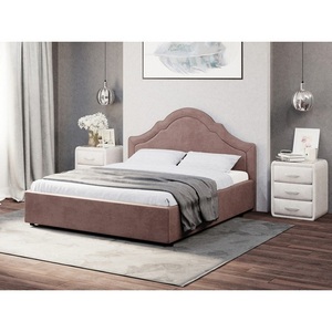 Изображение товара PROxSON Кровать Vintage (Ткань: Велюр Ultra Горячий шоколад) 180x200