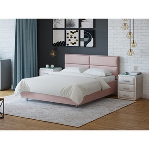 Изображение товара PROxSON Кровать Pado без основания (Ткань: Велюр Ultra Розовый мусс) 120x190