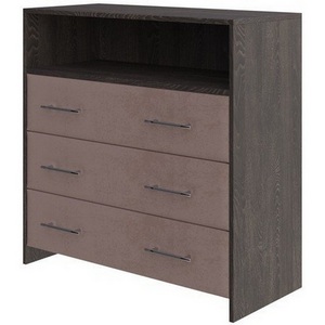 Изображение товара PROxSON Комод Свен (ЛДСП Кантербери+ткань Дуб Кантербери/Ultra Горячий шоколад) 90x40