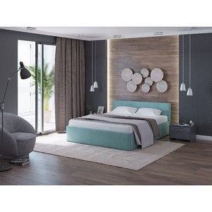 Изображение товара PROxSON Кровать Domo Plus (Ткань: Велюр Monopoly Мятный лёд (670)) 140x200