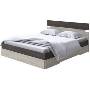 Изображение товара Без бренда Кровать Milton (ЛДСП Дуб Кантербери/Ясень Шимо Светлый) 180x200