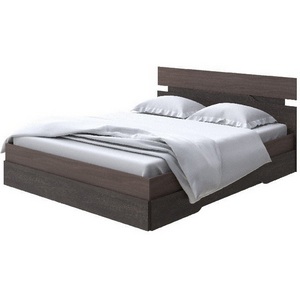 Изображение товара Без бренда Кровать Milton (ЛДСП Ясень Шимо Темный/Дуб Кантербери) 90x190