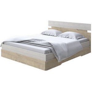 Изображение товара Без бренда Кровать Milton (ЛДСП Дуб Шамони светлый (124)/Бунратти) 140x190