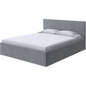 Изображение товара PROxSON Кровать Helix Plus (Ткань: Велюр Ultra Осенний туман) 90x200