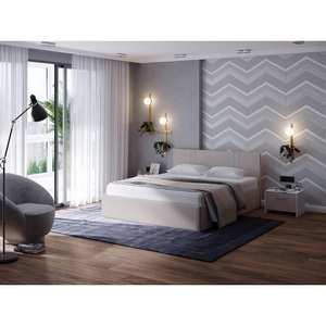 Изображение товара PROxSON Кровать Helix Plus (Ткань: Велюр Ultra Суфле) 180x200