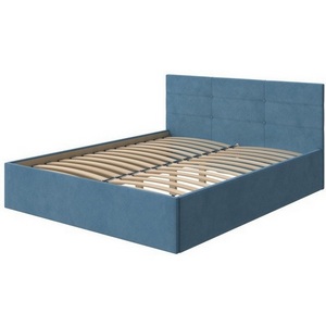 Изображение товара PROxSON Кровать Vector Plus (Ткань: Велюр Monopoly Прованский синий (792)) 180x200