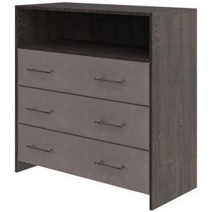 Изображение товара PROxSON Комод Свен (ЛДСП Кантербери+ткань Дуб Кантербери/Monopoly Капучино (297)) 90x40