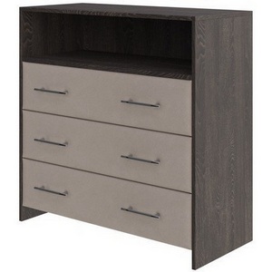 Изображение товара PROxSON Комод Свен (ЛДСП Кантербери+ткань Дуб Кантербери/Monopoly Миндаль (111)) 90x40