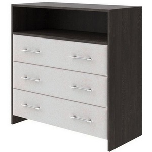 Изображение товара PROxSON Комод Varna (ЛДСП Кантербери+ткань Дуб Кантербери/Teddy Жемчужный) 90x40