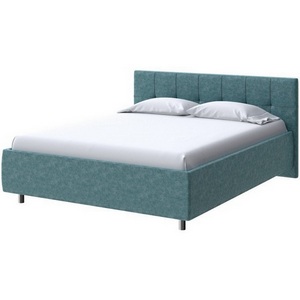 Изображение товара PROxSON Кровать Diamo без основания (Ткань: Велюр Gratta 5 Морская лагуна) 180x190