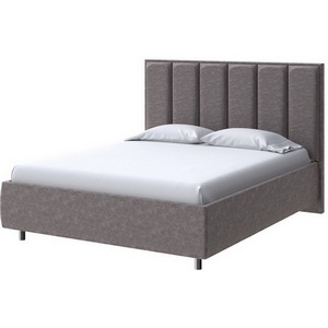 Изображение товара PROxSON Кровать Routa без основания (Ткань: Велюр Gratta 7 Жареный миндаль) 180x200