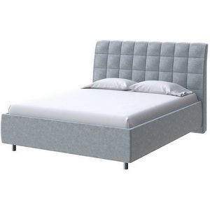 Изображение товара PROxSON Кровать Volumo без основания (Ткань: Велюр Gratta 3 Утренний туман) 140x200