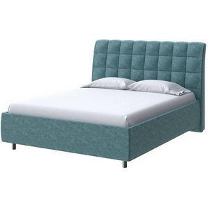 Изображение товара PROxSON Кровать Volumo без основания (Ткань: Велюр Gratta 5 Морская лагуна) 120x200