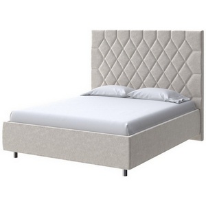 Изображение товара PROxSON Кровать Rhomby без основания (Ткань: Велюр Gratta 1 Шампань) 200x190